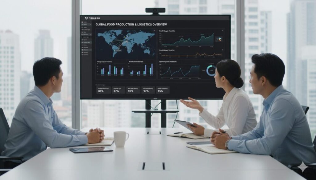食品工場の未来を拓くデータ可視化:Tableauで「眠れるデータ」を「価値ある情報」に変える方法