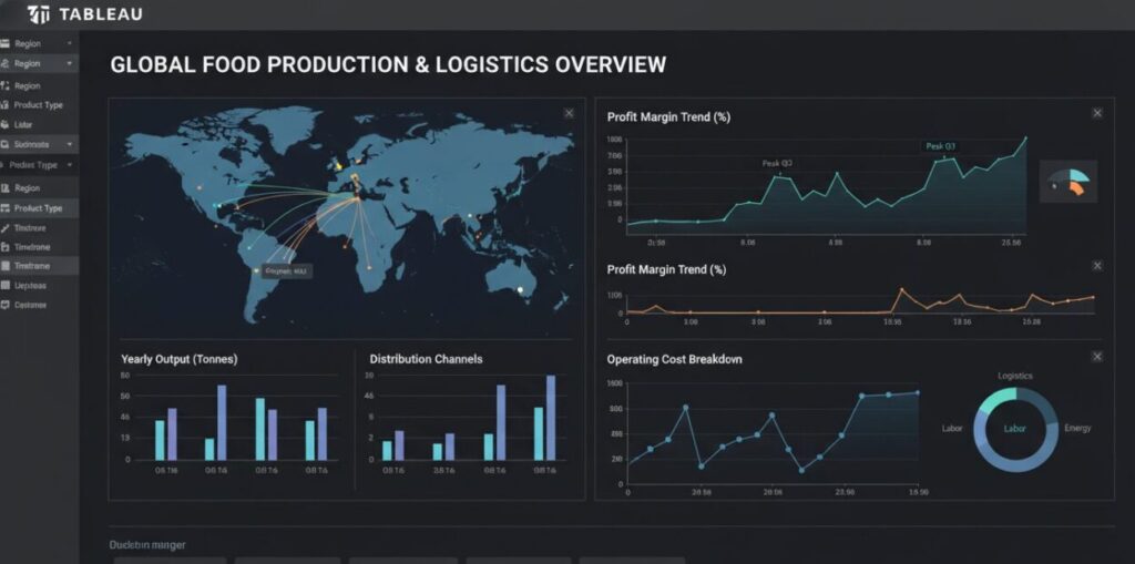 食品工場の未来を拓くデータ可視化：Tableauで「眠れるデータ」を「価値ある情報」に変える方法