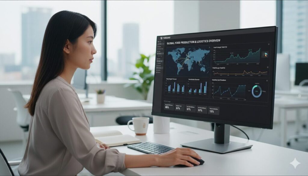 食品工場の未来を拓くデータ可視化:Tableauで「眠れるデータ」を「価値ある情報」に変える方法