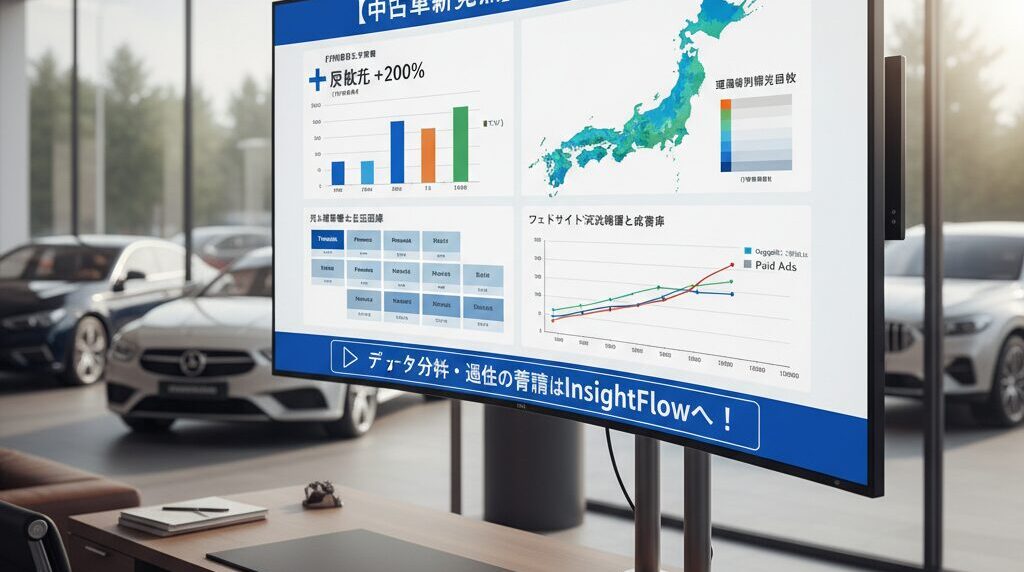 【中古車販売革命】BIツールTableau導入で売上アップ！データが語る成功戦略と未来の店舗経営