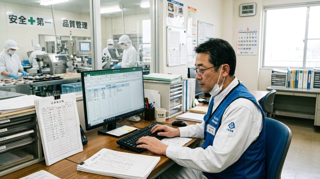 食品工場のDXはエクセル×BIツールで十分！センサー不要でデータ分析の改善術