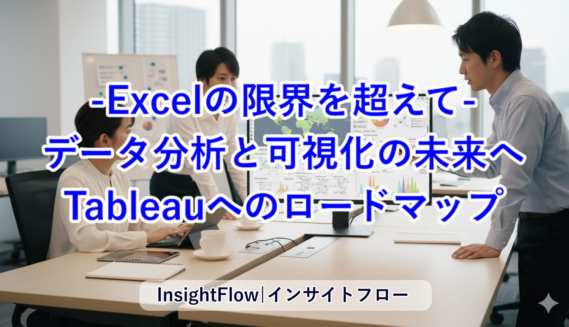 Excelの限界を超えて：データ分析と可視化の未来へ Tableauへのロードマップ