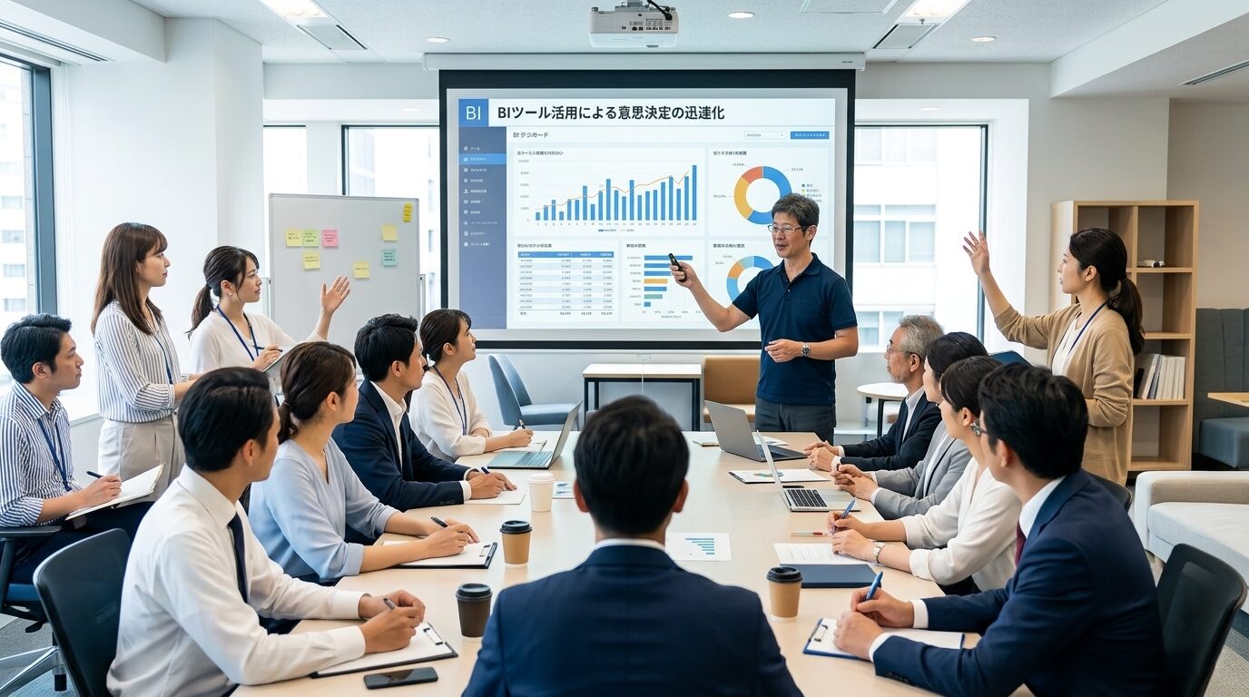 事業案内-データ可視化で意思決定を武器に｜BIツール導入・社内DX推進支援